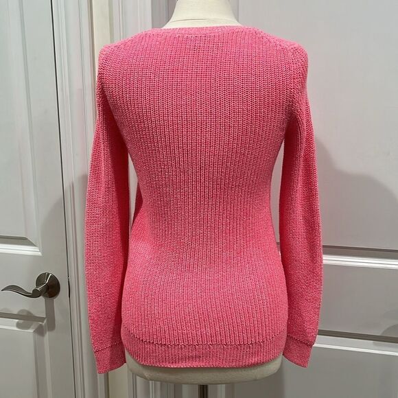 New! TALBOTS PINK SWEATER Size XS NWT - Picture 6 of 11